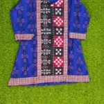 Sambalpuri Jeans Short Kurti